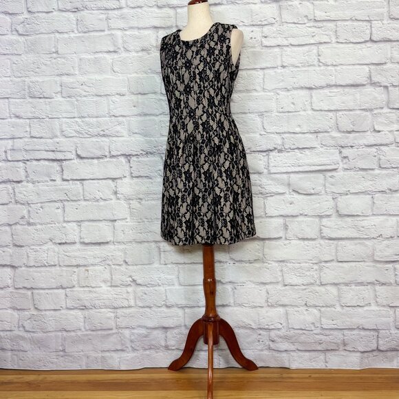 HD in Paris Dresses & Skirts - Anthropologie HD in Paris Violante Black & Ivory Floral Lace Dress